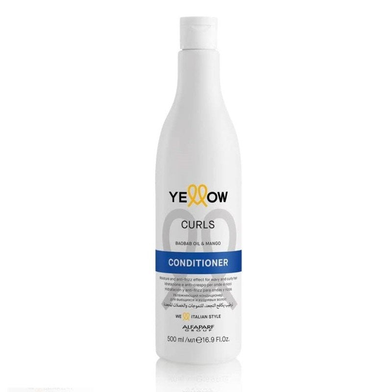 Yellow Professional Curls Conditioner 500ml ALFAPARF